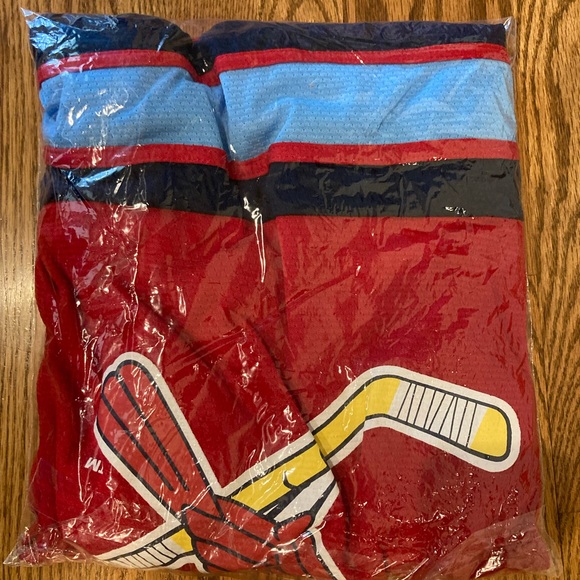 MLB | Cardinals Blues Hockey Sweater NWT XL - Picture 3 of 3
